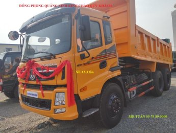 Xe tải Trên 10 tấn 2016 - Bán xe tải ben Trường Giang 3 chân 13.3 tấn tại Quảng Ninh||LH 0979 89 0000