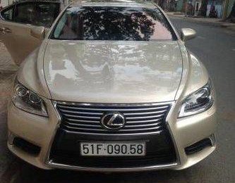 Lexus LS 460L 2014 - Bán Lexus LS 460L đời 2014, màu vàng số tự động