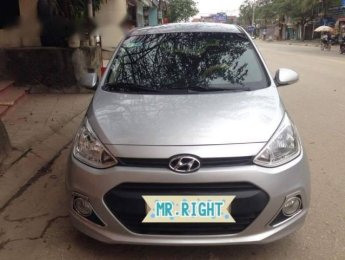 Hyundai i10   1.0 2014 - Bán xe cũ Hyundai i10 1.0 2014, màu bạc, giá chỉ 330 triệu