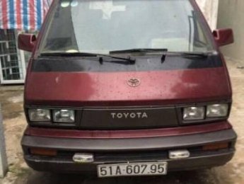 Toyota Van 1985 - Bán ô tô Toyota Van đời 1985, màu đỏ, giá 45tr