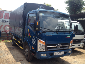 Veam VT252 2017 - Xe tải Veam 2.4 tấn thùng dài 4m1 chạy trong thành phố, xe tải Veam VT252-1 2.4 tấn động cơ Hyundai
