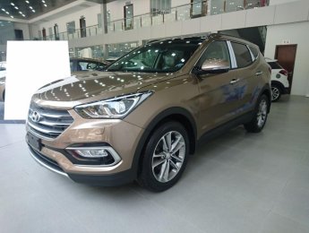 Hyundai Santa Fe Diesel 2018 - Hyundai SantaFe 2.2 máy dầu Diesel sản xuất 2018, đủ màu, hỗ trợ trả góp đến 90%, LH: 090.467.5566