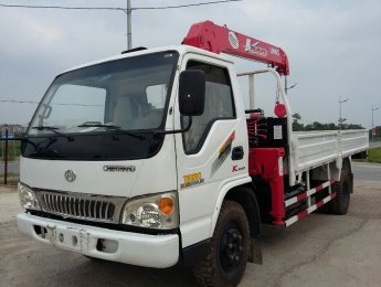 Dongfeng (DFM) B170 2016 - Bán xe tải Dongfeng gắn cẩu Unic Hoàng Huy B170