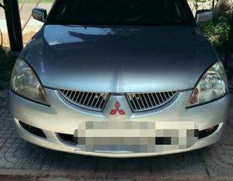 Mitsubishi Lancer 2003 - Bán Mitsubishi Lancer năm 2003, màu xám đã đi 80000 km