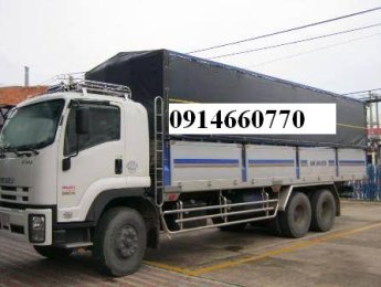 Isuzu F-SERIES  2015 - Cần bán xe Isuzu 15 tấn sản xuất 2015, màu trắng thùng mui bạt