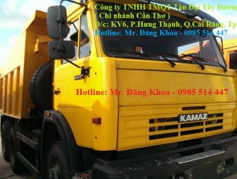Kamaz XTS 65115 2016 - Bán Ben Kamaz 65115, đời 2016, 14 tấn, 2 cầu thực, 260 mã lực, 28L/100km, nhập nguyên chiếc