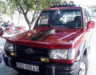 Hyundai Galloper   AT 2003 - Bán Hyundai Galloper AT đời 2003, màu đỏ chính chủ giá cạnh tranh