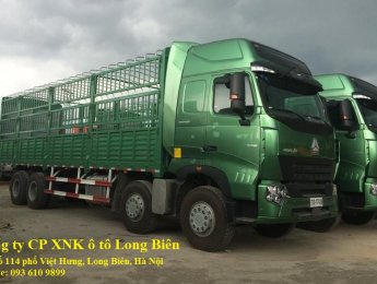 Howo Xe ben 2016 - Xe tải thùng 4 chân Howo 371, 375, A7 tải trọng 17-17,9 tấn 2017-2018