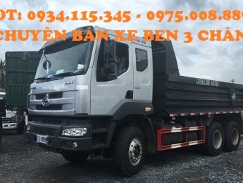 Xe tải 10000kg 2016 - Cần bán xe tải Ben Chenglong 3 chân đời 2016, màu bạc, động cơ 310HP