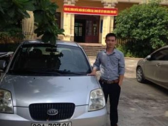 Kia Picanto 2007 - Bán ô tô Kia Picanto đời 2007, màu bạc, xe nhập số sàn