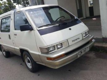 Toyota Van   Van MT 1987 - Bán Toyota Van Van MT đời 1987, màu trắng chính chủ