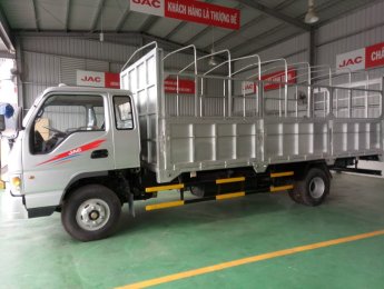 JAC HFC 2017 - Thái Bình bán xe tải 6 tấn, đời 2017 thùng dài 6.2 mét, trả góp 180 triệu
