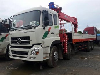 Dongfeng (DFM) 1 tấn - dưới 1,5 tấn 2017 - Bán xe tải Dongfeng gắn cẩu Unic 17T9, trả góp toàn quốc