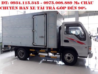 JAC HFC 1030k4 2017 - Bán xe JAC HFC 2.4 tấn đời 2017, màu bạc, khuyến mãi trước bạ