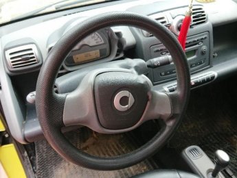 Smart Fortwo 1.0AT 2008 - Bán Smart Fortwo 1.0AT đời 2008, màu vàng, xe nhập giá cạnh tranh