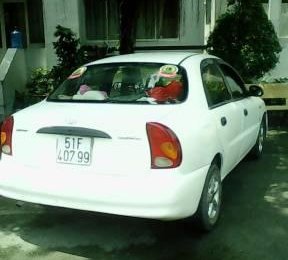 Daewoo Aranos   2003 - Bán Daewoo Aranos đời 2003, màu trắng chính chủ, 85 triệu