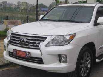 Lexus LX 570 2008 - Chiến Hòa Auto bán Lexus LX 570 đời 2008, màu trắng, nhập khẩu
