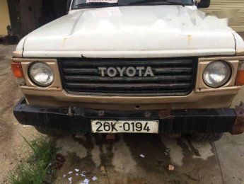 Toyota Land Cruiser   1984 - Bán xe cũ Toyota Land Cruiser đời 1984, màu trắng, nhập khẩu