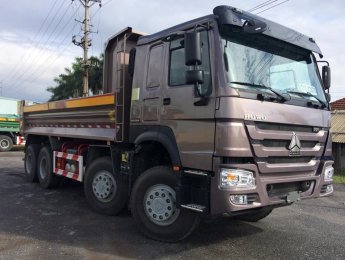 Howo Xe ben 371HP 2017 - Xe Ben Howo 4 chân, bảng giá xe tải Ben Howo