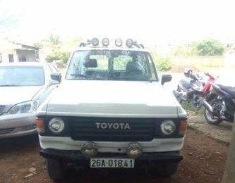 Toyota Land Cruiser MT 1986 - Bán ô tô Toyota Land Cruiser MT đời 1986, màu trắng, nhập khẩu số sàn, giá tốt