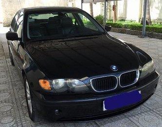 BMW 3 Series 318i 2003 - Cần bán xe BMW 3 Series 318i đời 2003, màu đen chính chủ, giá 350tr