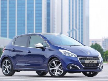 Peugeot 208 2017 - Bán Peugeot 208 2017, màu xanh lam, nhập khẩu nguyên chiếc