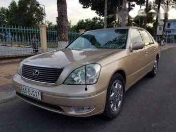 Lexus LS 430 2001 - Cần bán Lexus LS 430 đời 2001, màu vàng chính chủ