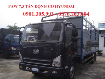 Howo La Dalat 2017 - Xe tải Faw 7 tấn 3 giá rẻ/ xe tải Faw 7 tấn máy Hyundai giá rẻ miền Nam