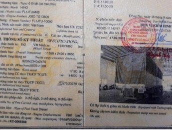 Hino FL 2007 - Bán xe tải Hino FL đời 2007, màu trắng