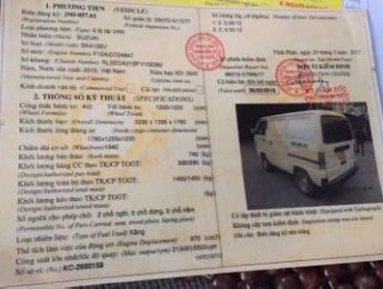 Suzuki Carry   2015 - Bán ô tô Suzuki Carry 2015, màu trắng, giá 225tr