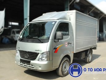Xe tải 5000kg 2017 - Bán ô tô xe tải 1 tấn - dưới 1,5 tấn đời 2017, màu bạc, giá tốt