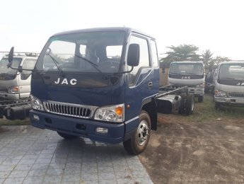 Xe tải 1000kg 2017 - Bán xe tải Jac 7 tấn 25 thùng bạt trả góp 80%, lãi suất thấp, trong 5 năm