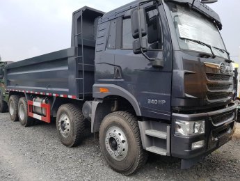 Xe tải 10000kg 2016 - Bán trả góp xe Ben FAW 4 chân - 18 tấn