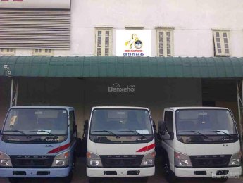 Mitsubishi Canter 4.7 2017 - Bán xe Mitsubishi Canter 4.7-Ben 1.7T SX 2017, màu trắng, giao ngay