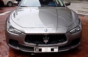 Maserati Ghibli 3.0 V6 2016 - Bán xe Maserati Ghibli 3.0 V6 năm 2016, màu xám, nhập khẩu nguyên chiếc như mới