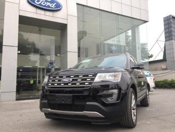 Ford Explorer Ecoboost 2018 - Cần bán xe Ford Explorer Ecoboost sản xuất 2018, màu đen, nhập khẩu tại Vĩnh Phúc
