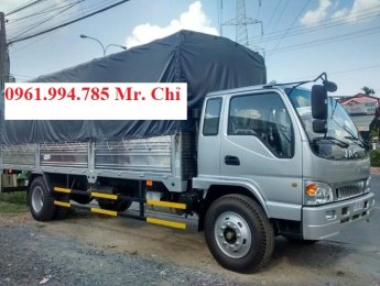 Xe tải 5 tấn - dưới 10 tấn   2017 - Bán xe tải trọng tải lớn Jac 6 tấn, có trả góp+ khuyến mãi khủng
