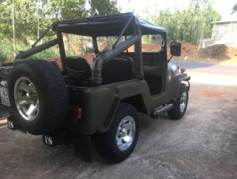 Jeep CJ 1975 - Cần bán Jeep CJ sản xuất năm 1975, màu xanh, giá chỉ 160 triệu
