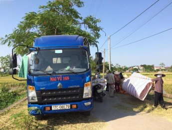 Xe tải 5 tấn - dưới 10 tấn 2016 - Bán ô tô xe tải 5 tấn - dưới 10 tấn 2016, màu xanh lam chính chủ, giá tốt