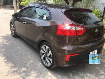 Kia Rio   2015 - Bán xe Kia Rio 2015, màu nâu, giá 500tr