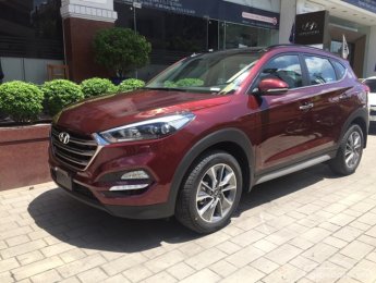 Hyundai Santa Fe 2018 - Bán ô tô Hyundai Santa Fe đời 2018, màu đỏ