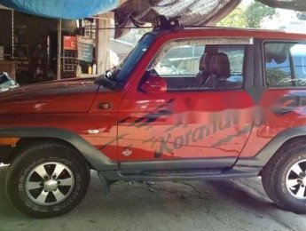 Ssangyong Korando   2002 - Bán Ssangyong Korando năm 2002, màu đỏ