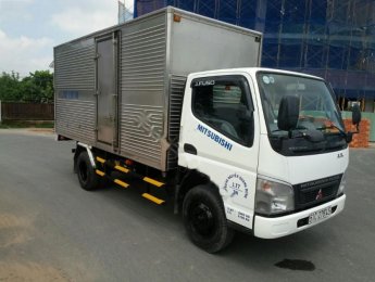 Mitsubishi Canter 4.7 2013 - Bán Mitsubishi Canter 4.7 đời 2013, màu trắng xe gia đình