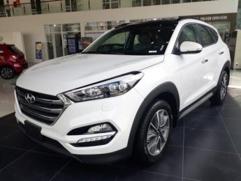 Hyundai Tucson 2018 - Bán xe Hyundai Tucson đời 2018, màu trắng, giá cạnh tranh