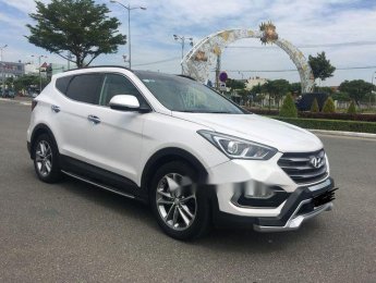 Hyundai Santa Fe 2016 - Cần bán Hyundai Santa Fe sản xuất 2016, màu trắng