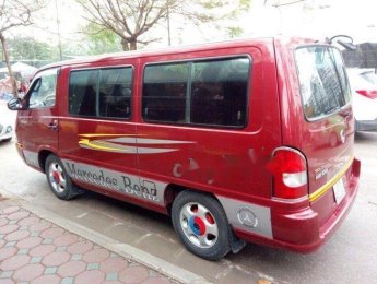 Mercedes-Benz MB  100 2001 - Bán Mercedes MB100 sản xuất 2001, màu đỏ, nhập khẩu nguyên chiếc
