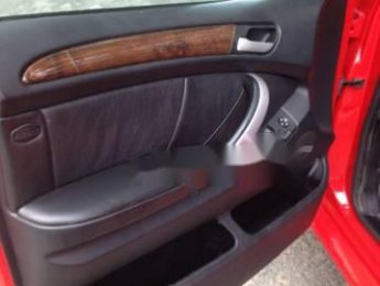 BMW X5  AT 2003 - Cần bán xe BMW X5 AT đời 2003, màu đỏ, Đk 2006