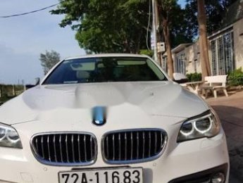 BMW 5 Series   520i 2014 - Bán BMW 5 Series 520i sản xuất năm 2014, màu trắng, nhập khẩu  