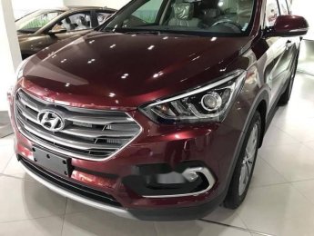 Hyundai Santa Fe 2018 - Bán Hyundai Santa Fe năm 2018, màu đỏ. Giao ngay