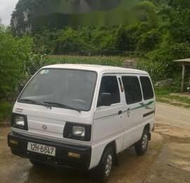Suzuki Carry   2001 - Cần bán gấp Suzuki Carry sản xuất 2001, màu trắng, 75 triệu